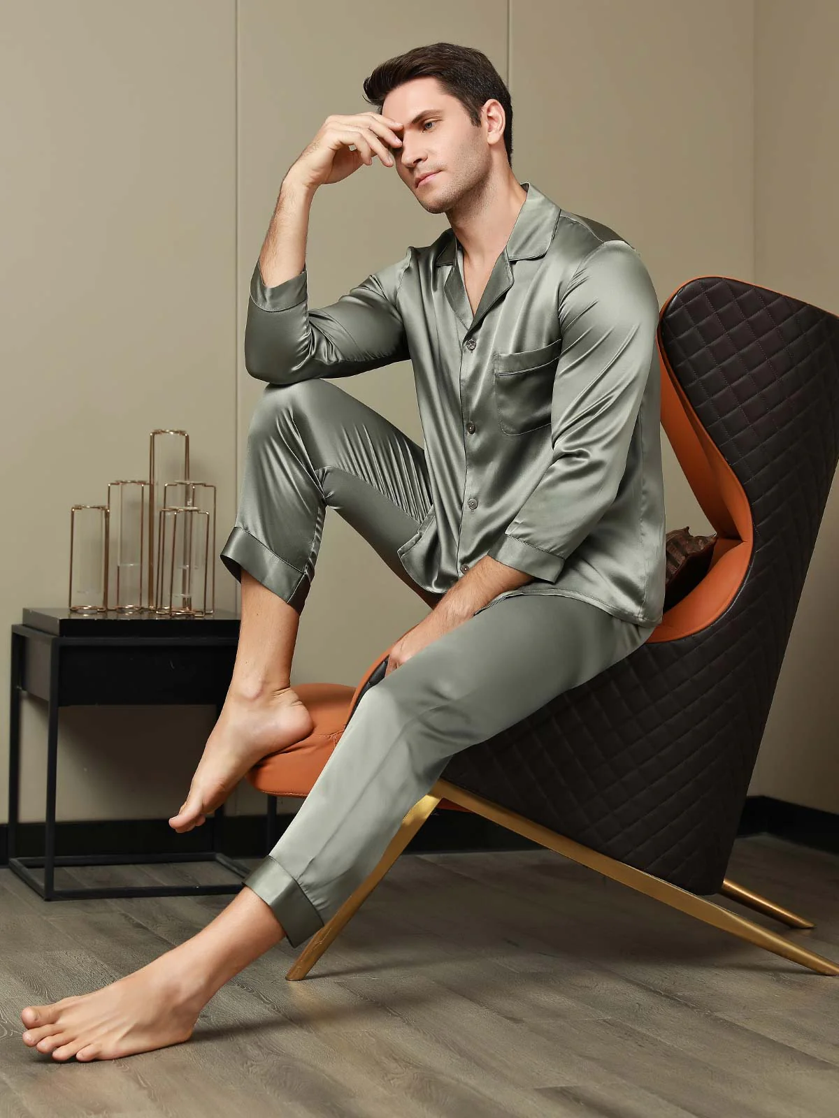 men's silk