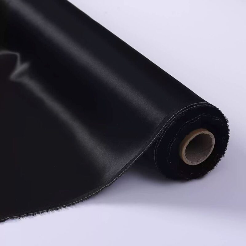 19 momme 45″(114cm) 100% Mulberry Silk charmeuse satin Fabrics Natural for Slip Dress - Image 6