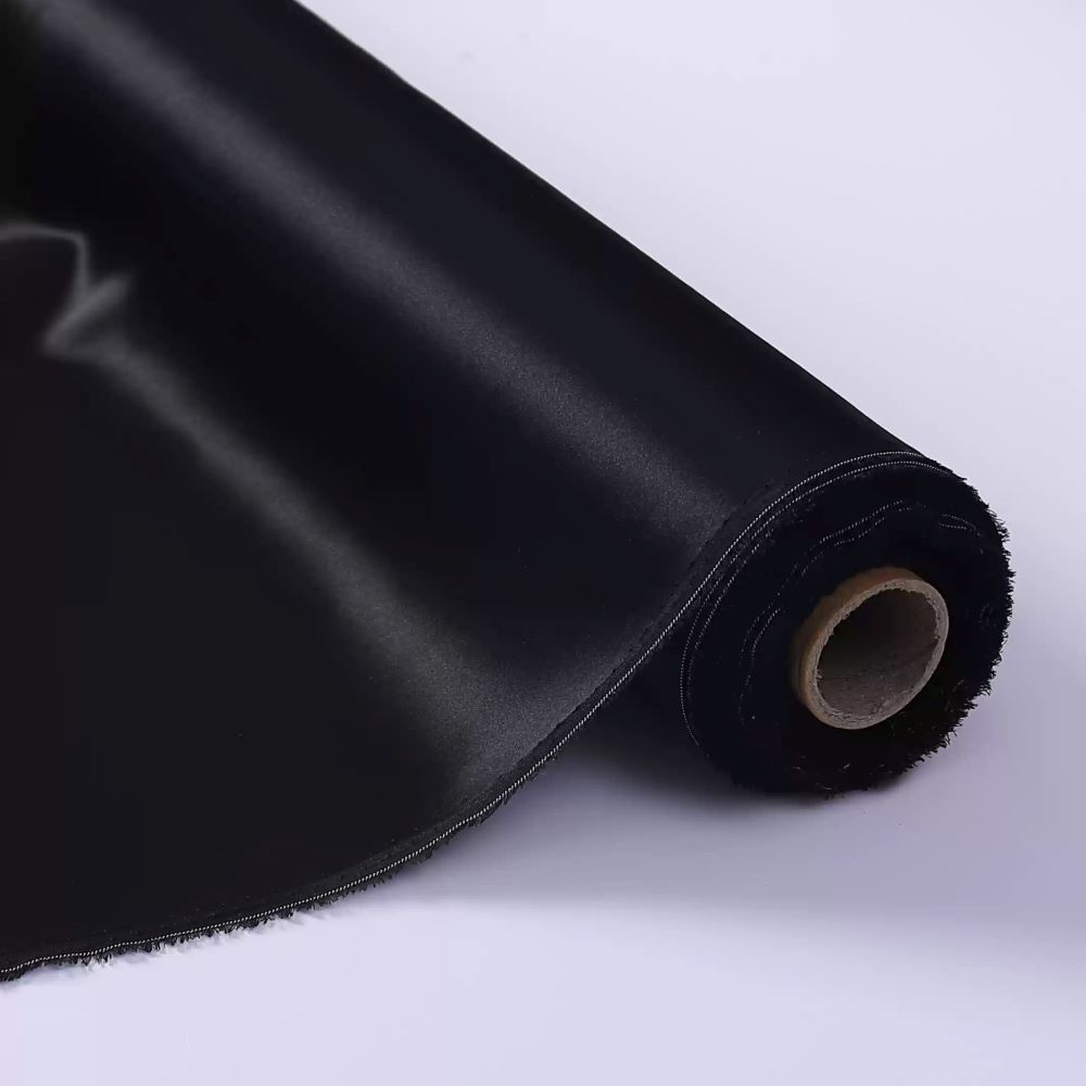 19 momme 45″(114cm) 100% Mulberry Silk charmeuse satin Fabrics Natural for Slip Dress - Image 6