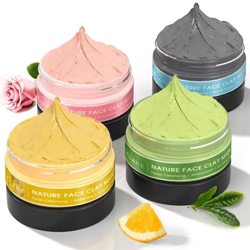 Discover 8 different Facial Masks That Renew Your Skin for Every Skin Need 3 Clay Mask set