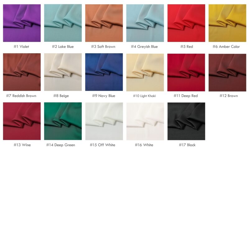 19 momme Elastic silk double georgette fabrics, 140cm Mulberry silk fabrics for dress shirts - Image 3