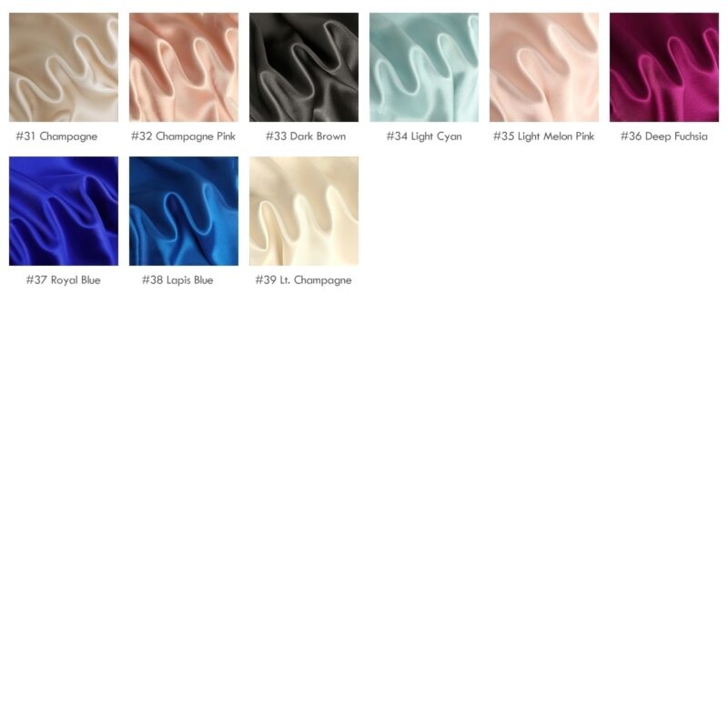 30 momme mulberry silk satin fabrics, 45″(114cm) heavyweight Silk for dress - Image 4