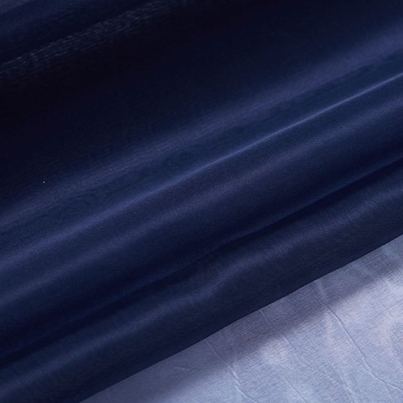 6 momme mulberry Silk organza fabrics, 140cm, 51 colors, 100% natural silk transparent voile for dress - Image 7