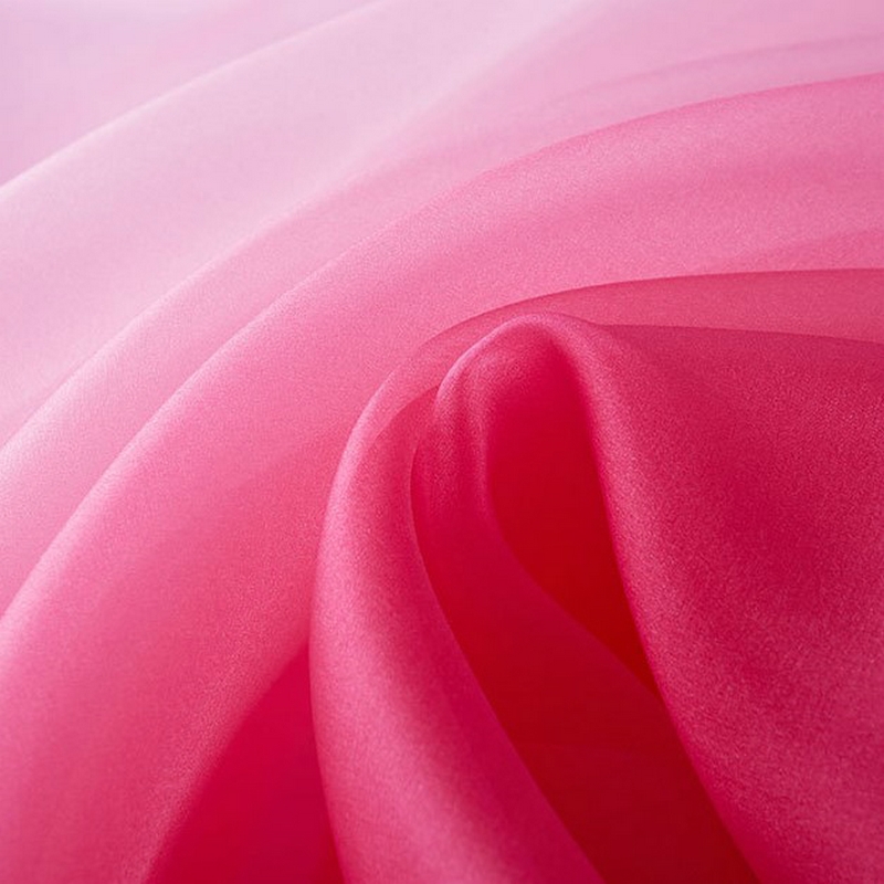 Gradient color 6 momme Silk organza fabrics, 140cm, 100% mulberry silk - Image 12