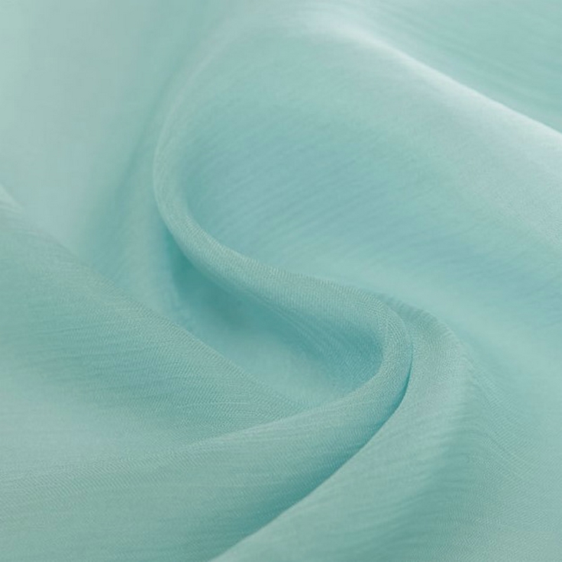 6 momme Silk crepe georgette fabrics (S-twist), 140cm 100% Mulberry silk for dress shirts - Image 5