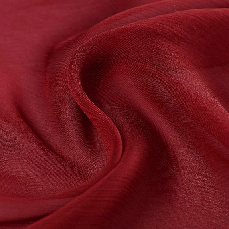 6 momme Silk crepe georgette fabrics (S-twist), 140cm 100% Mulberry silk for dress shirts - Image 6