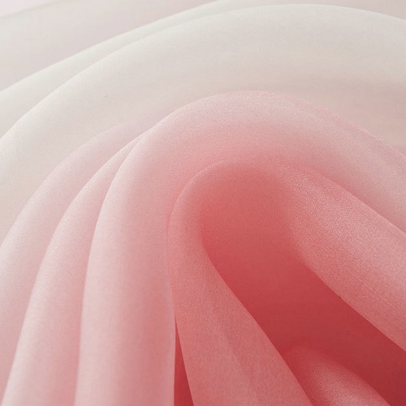 Gradient color 6 momme Silk organza fabrics, 140cm, 100% mulberry silk - Image 8
