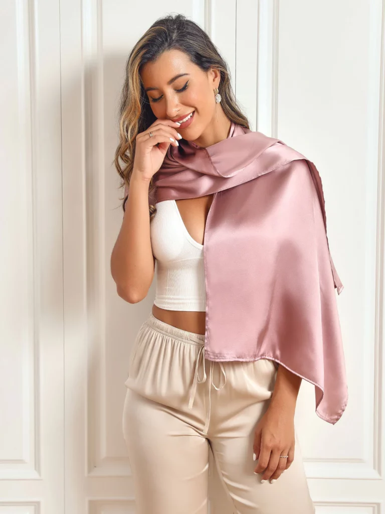19 Momme Pure Silk Long Scarf/Shawl 170x53cm/67