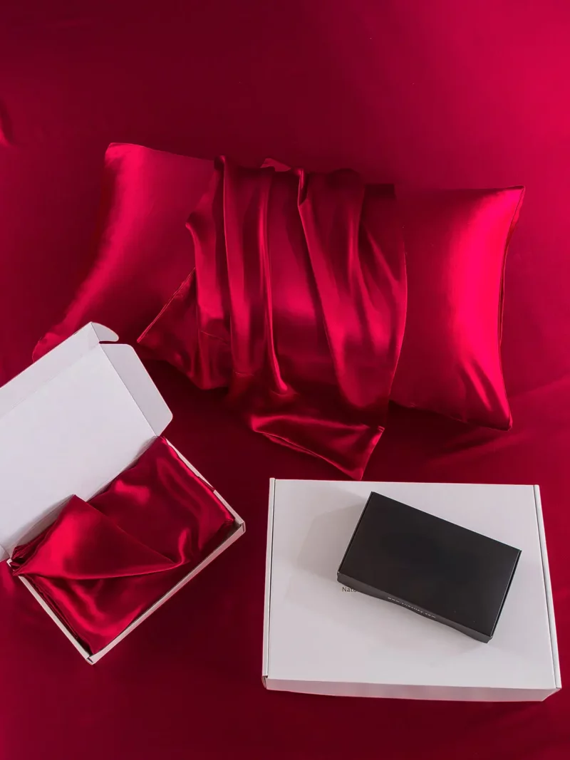 19Momme 100% Mulberry Silk Pillowcase, Envelope Closure (Buy 3, Get 1 Free)