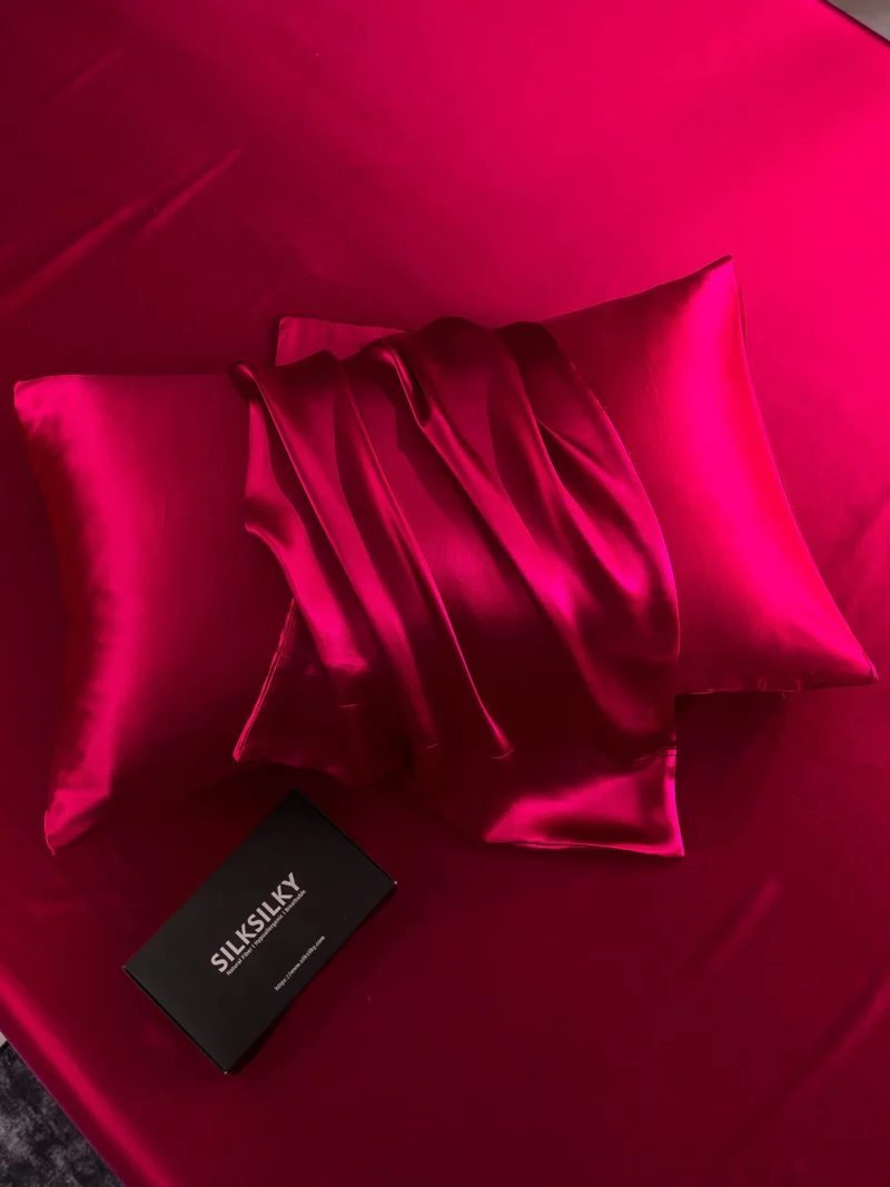 30Momme Luxurious 100% mulberry Silk Pillowcase - Envelope - Image 15